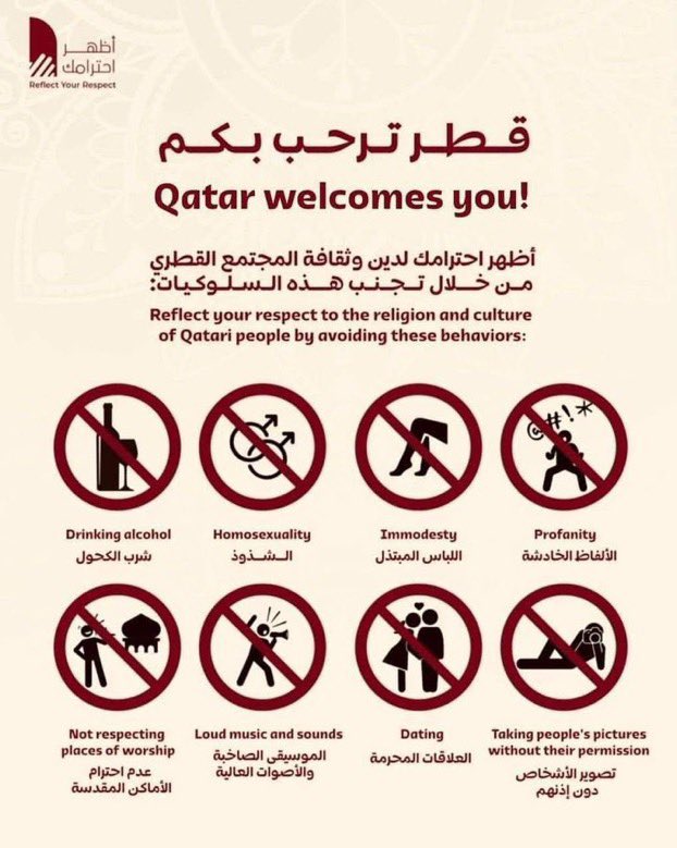 ممنوعیتهای جام جهانی در قطر!+ عکس 2