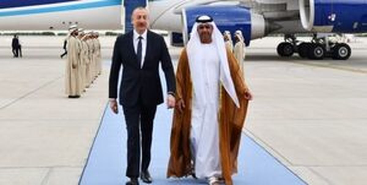 رئیس‌جمهور آذربایجان وارد امارات شد
