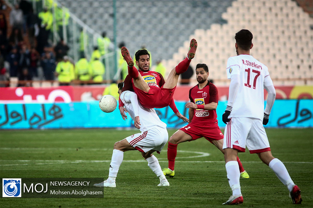 بازی تراکتور - پرسپولیس نیمه تمام ماند!