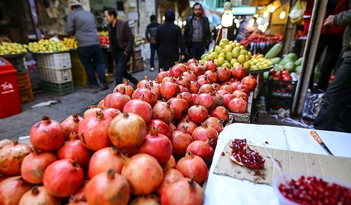 میوه شب یلدا گران شد