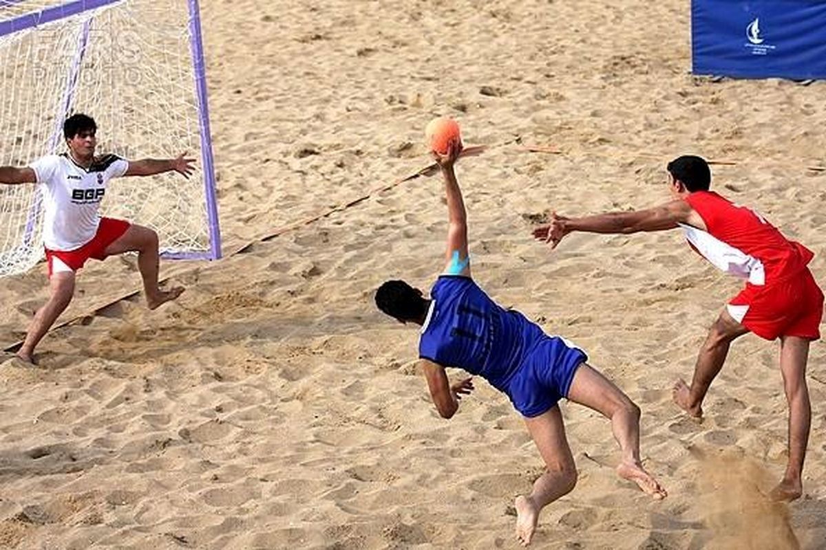 هندبال ساحلی ایران از برزیل شکست خورد 